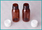 60 ML 2 OZ Amber PET Botol Farmasi Kemasan Dengan Pencegahan Kebocoran