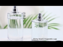 100ml Round Perfume Bottle No Spill Output 0.075 Clear