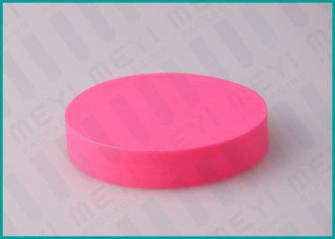 85mm Pink Screw Top Caps / Caps Plastik Berulir Plastik Untuk Guci Kosmetik