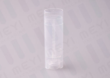 Transparan Tabung Lip Balm Oval, Kemasan Tabung Eco Balm 4.5g Lucu Mini