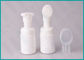 30 ML Putaran Putih Foam Pompa Sabun Botol Dengan Kepala Sikat Untuk Cukur Cair