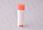 4.5g Colourful Tabung Oval Lip Balm Plastik Mudah Untuk Memenuhi Lip Balm Dalam
