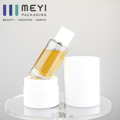 Tidak - Bocor 50ml Botol Parfum Kaca Dengan Tutup Parfum Magnetik Putih