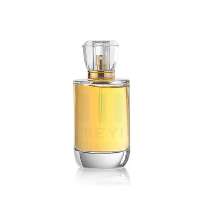Botol parfum mewah bersertifikat FDA/SGS/ISO9001 dengan penutupan crimp/pump/spray/dropper dan permukaan halus/tekstur