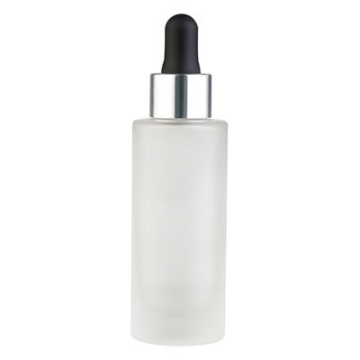 Kemasan Nyaman Botol Kaca Bulat Dengan Dropper 30ml Screw Cap 1000pcs