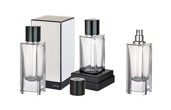 Perak Aluminium Warna Botol Parfum Tutup Dengan Crimp Versi leher Finish CE Standar