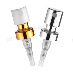 Customisable emas atau perak parfum semprot pompa dengan presisi kabut semprot
